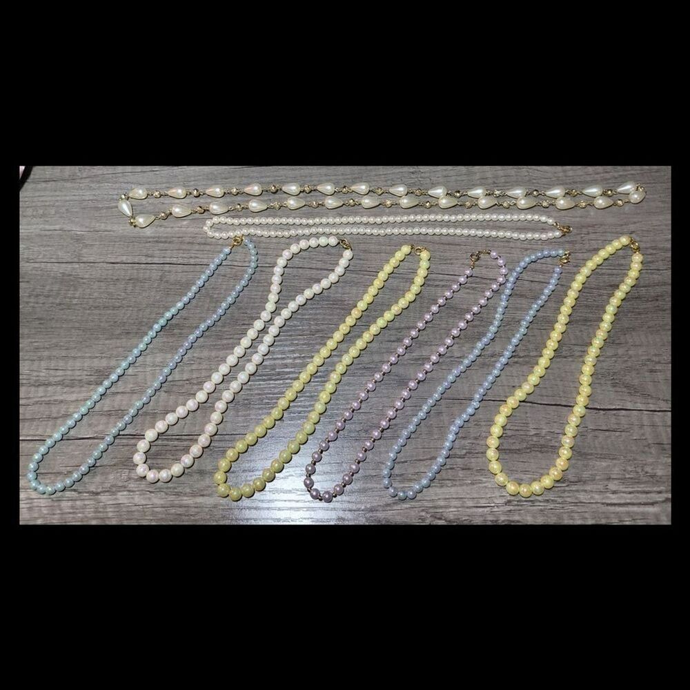 Vintage Beaded Necklace Bundle